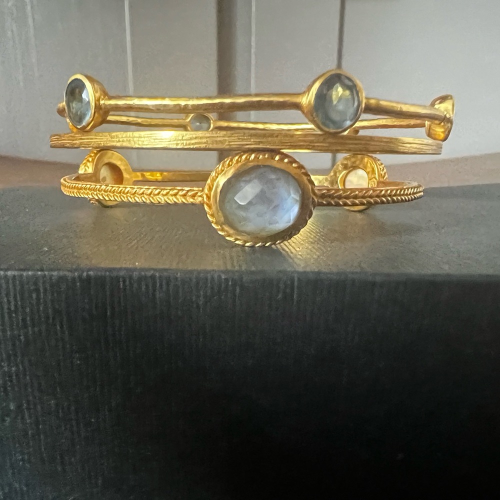 Julie Vos Set of 3 Stack Bangles